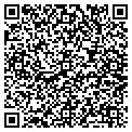 QR code with J C F Inc contacts
