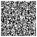 QR code with T & B Service contacts
