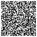 QR code with G H X West contacts