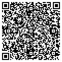QR code with V F W contacts