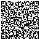 QR code with P M Window Co contacts