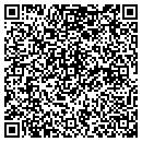 QR code with V&V Vending contacts
