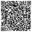 QR code with K V R P contacts