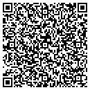 QR code with J & B Towing contacts
