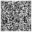 QR code with N B Service contacts