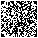 QR code with K A M Y F M contacts