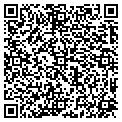 QR code with E & M contacts