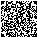 QR code with W and W Videos contacts