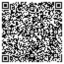 QR code with H & H Upholstery Shop contacts