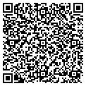QR code with C V B contacts