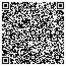 QR code with B McDaniel contacts