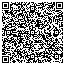 QR code with P T's Safe & Lock contacts