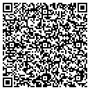 QR code with P P G Auto Glass contacts
