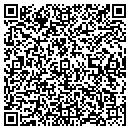 QR code with P R Ackermann contacts