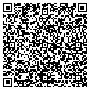 QR code with M JS Hair Design contacts