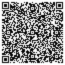 QR code with P Baer Department Store contacts