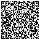 QR code with P M Lube Center contacts