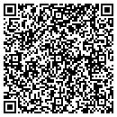 QR code with P M Masonry contacts