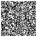 QR code with H Bianchi contacts