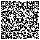 QR code with P C Branscomb contacts