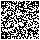 QR code with R H Cox MD contacts