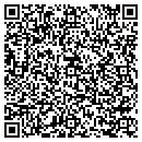 QR code with H & H Asscon contacts