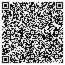 QR code with V JS Auto Service contacts