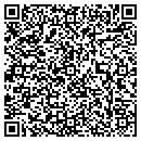 QR code with B & D Folders contacts