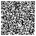 QR code with F & B contacts