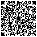 QR code with P & D Forwarding Inc contacts