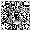 QR code with C & D Courier contacts