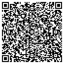 QR code with V J's Bar contacts