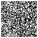 QR code with G & G Self Storage contacts