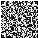 QR code with C and D Pets contacts