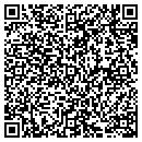 QR code with P & T Nails contacts