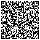 QR code with H E B Foods contacts