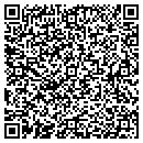 QR code with M and M Sbv contacts