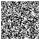 QR code with B & B Excavating contacts