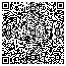 QR code with B & V Towing contacts