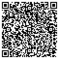 QR code with D & T contacts