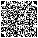 QR code with H & R Service contacts