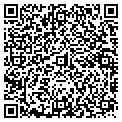 QR code with B & J contacts