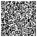 QR code with B & D Fence contacts