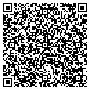 QR code with R & G Tailor contacts
