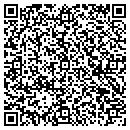 QR code with P I Construction Inc contacts