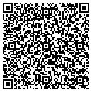 QR code with H E Humphrey contacts
