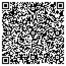 QR code with B & M Mattress Co contacts