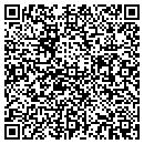 QR code with V H Studio contacts