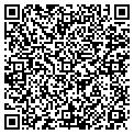QR code with J F K's contacts