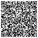QR code with P R Design contacts